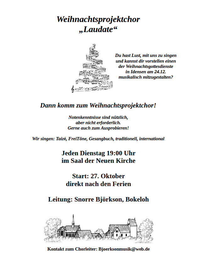 Weihnachtsprojektchor